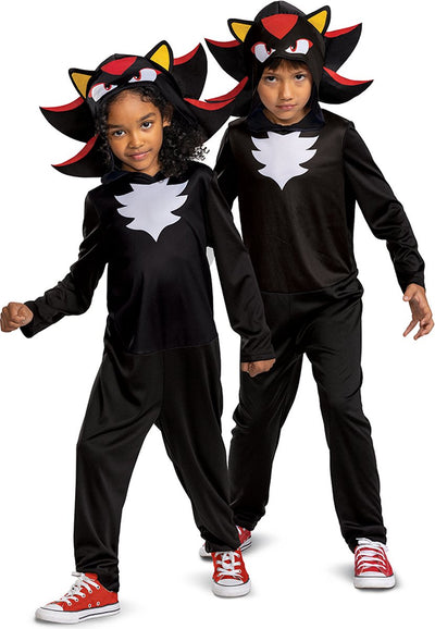 Déguisement Sonic Movie 3 (Sega), costume fantaisie Shadow Movie intl, taille m (7-8 ans)