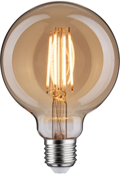 Paulmann 1879 filament 230 v 3-step-dim globe led g95 e27 470lm 6w 1800k or dimmable