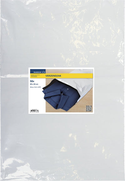 Raadhuis sacs d'expédition en plastique - 25 x 35 cm - quantité 50 pièces - rd-320103-50