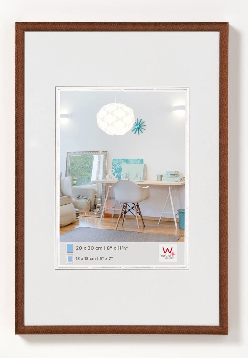 Walther new lifestyle - plastic frame - photo size 40x60 cm - bronze