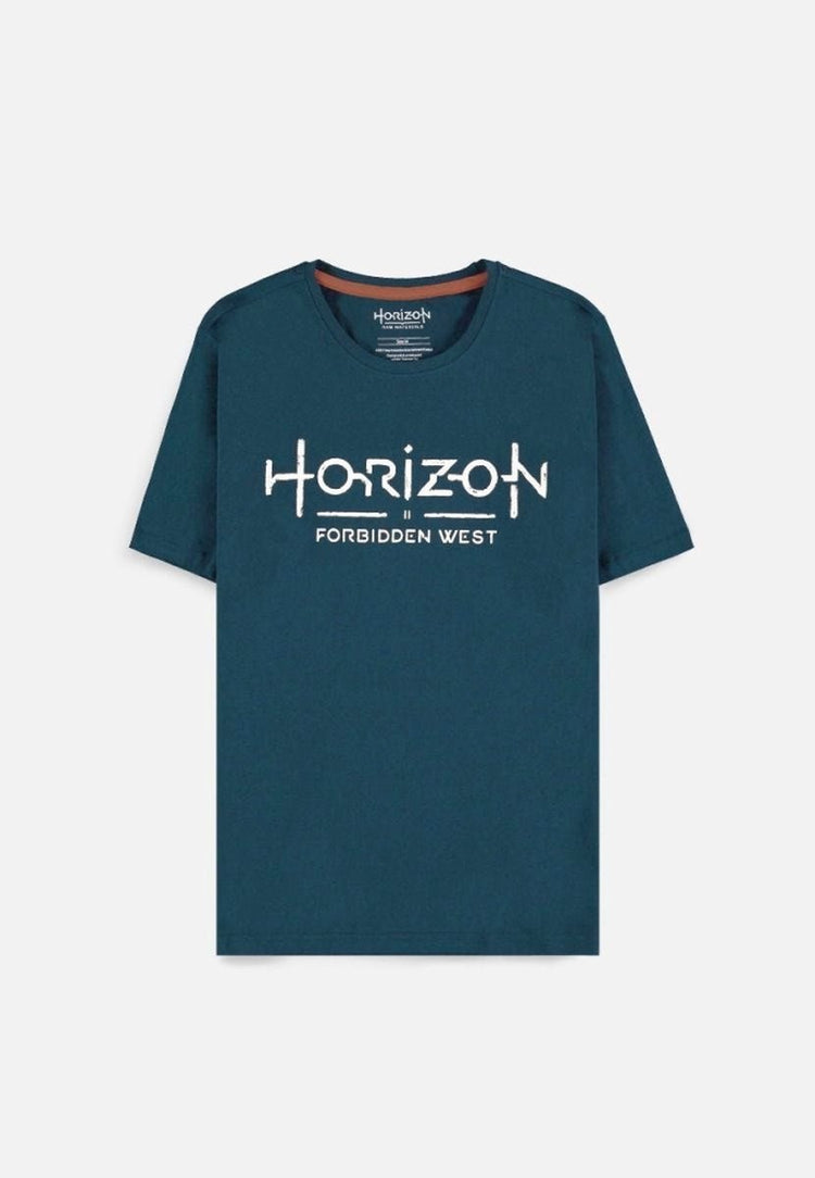 Horizon diffus interdit ouest - t-shirt homme logo - 2xl - bleu