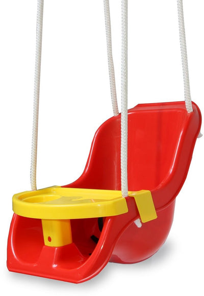 Jamara balançoire confort balançoire rouge 2en1 - balançoire jouet.