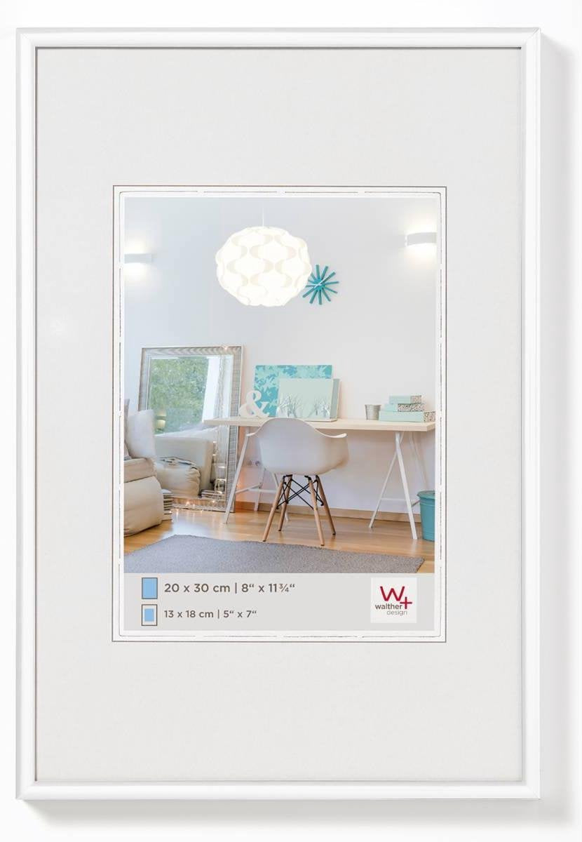Walther new lifestyle - cadre en plastique - format photo 29,7x42 cm (din A3) - blanc