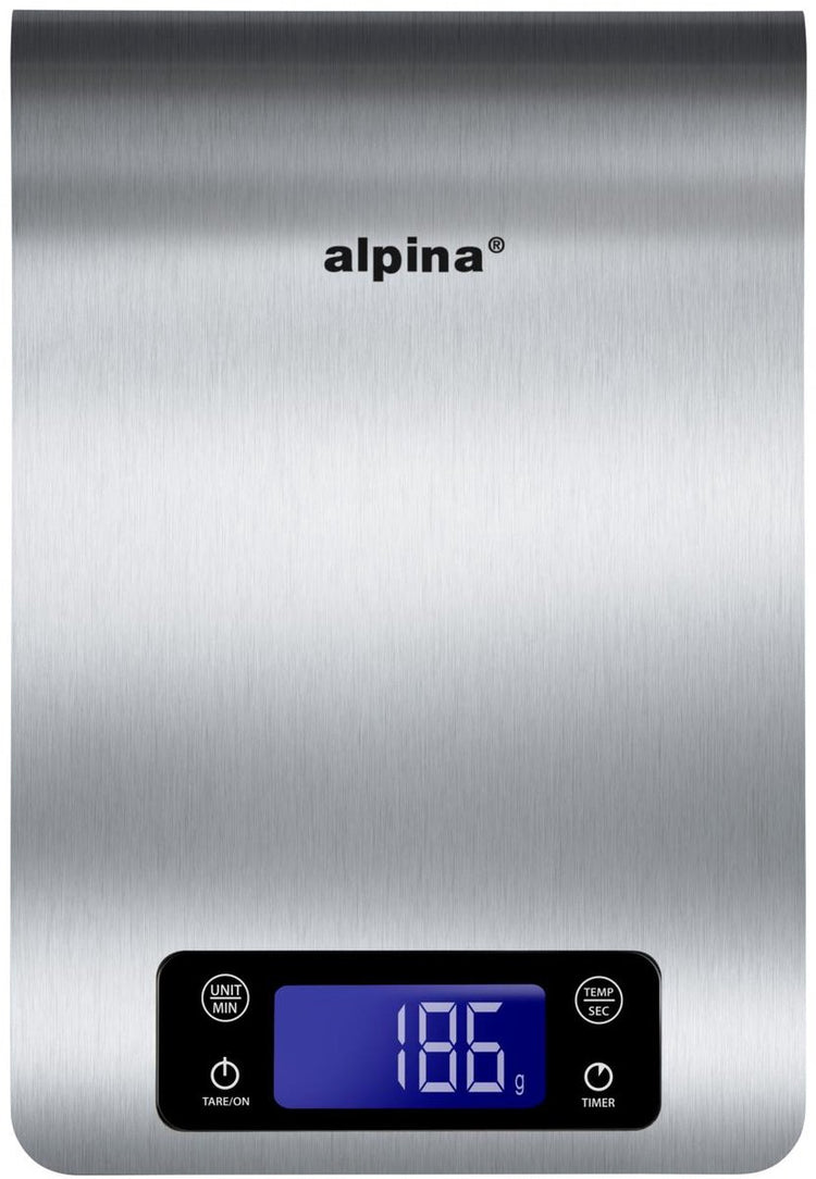 Balance de cuisine numérique Evimo alpina 5 kg, pratique pour un usage domestique quotidien