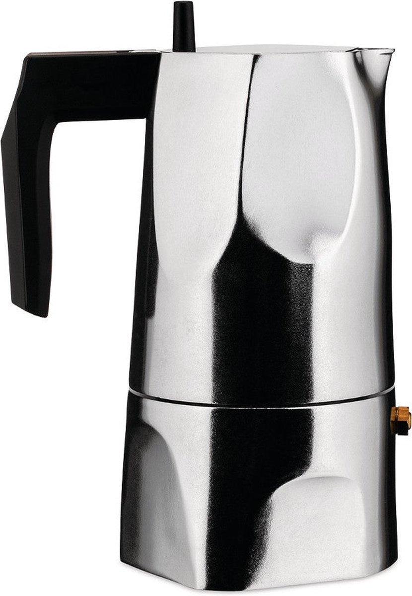 Percolateur Alessi ossidiana - mt18 3 - 3 tasses - par mario trimarchi