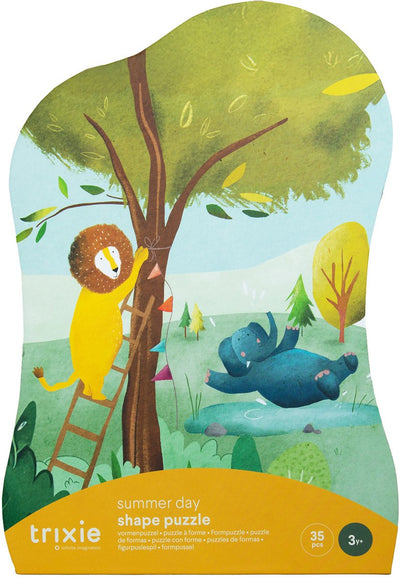 Puzzle forme Trixie jour d'été - 35 pièces - puzzle enfant à partir de 3 ans
