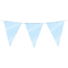 Ligne du drapeau de fête bébé bleu