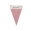 Ligne de fête de la fête rose bébé