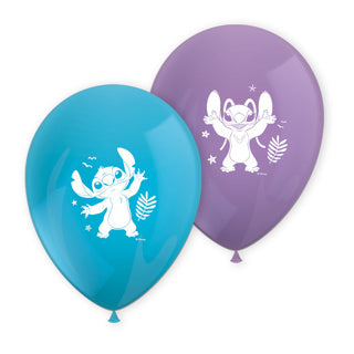 Stitch Angel Latex ballons 8 pièces