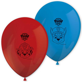 PAW PATROL PRÊT pour les ballons d'action 8 pièces