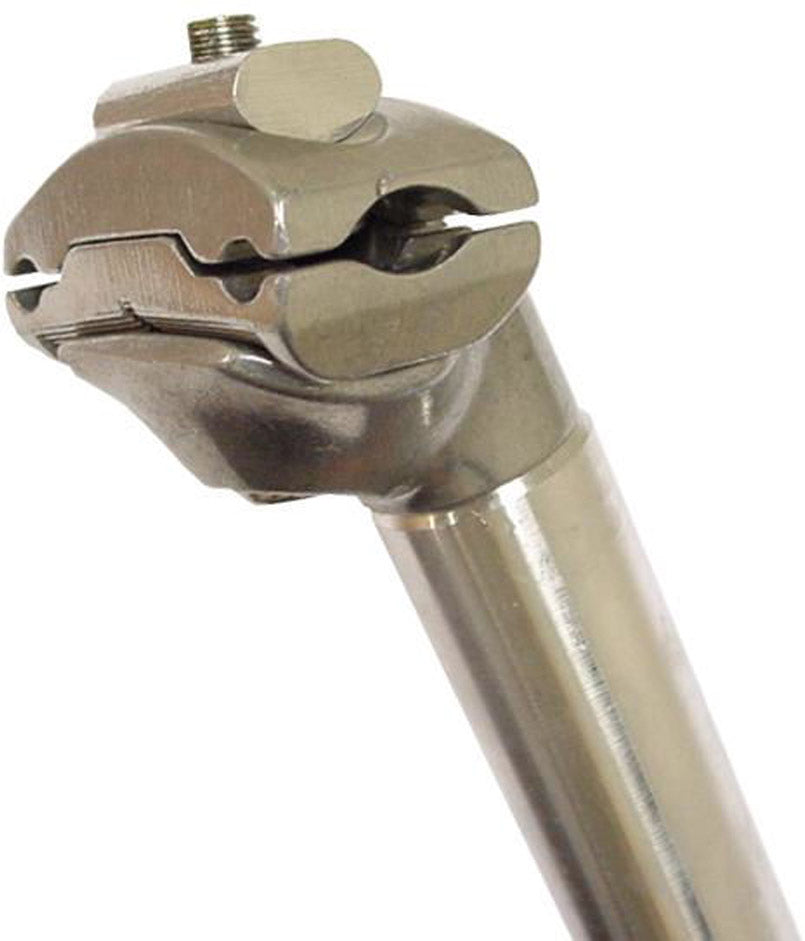 Tige de selle ATB ø27.2mm 350mm aluminium - argent