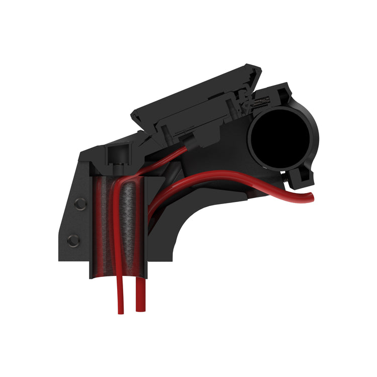 Ergotec tige à venir Integra Performance C-A Ø28,6 mm fourche 85 mm Ø31,8 mm noir