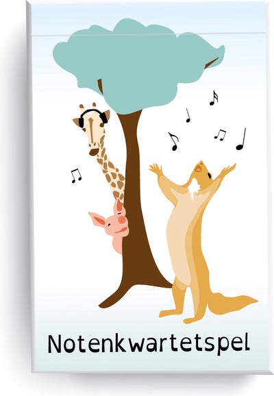 Jeu musical Uitgeverij de Graaff : quatuor de notes