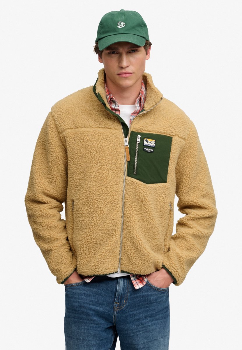 Superdry - Polaire Mountain Full Zip - Homme - Sweats à capuche