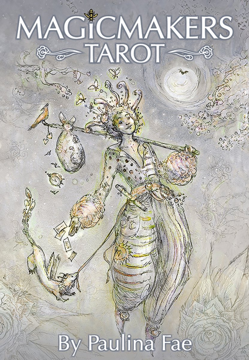 Tarot Magicmakers : jeu de tarot de 78 cartes avec guide d'art éthéré - développez l'alchimie personnelle, l'intuition et la magie intérieure
