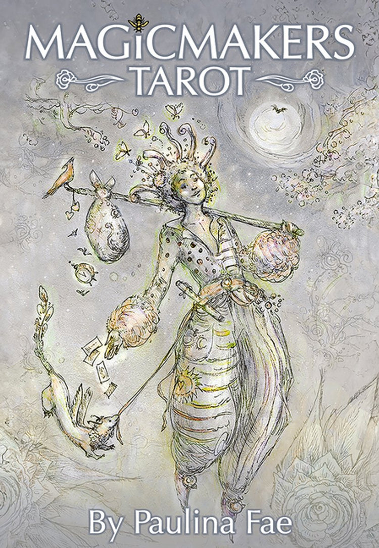 Tarot Magicmakers : jeu de tarot de 78 cartes avec guide d'art éthéré - développez l'alchimie personnelle, l'intuition et la magie intérieure