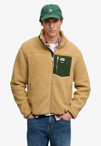 Superdry - Polaire Mountain Full Zip - Homme - Sweats à capuche