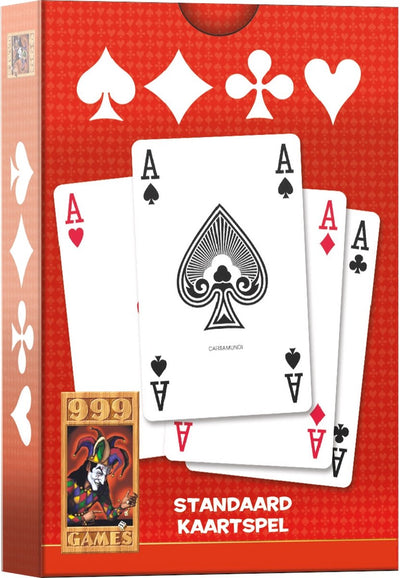 999games 999 games - jeu de cartes - rouge standard
