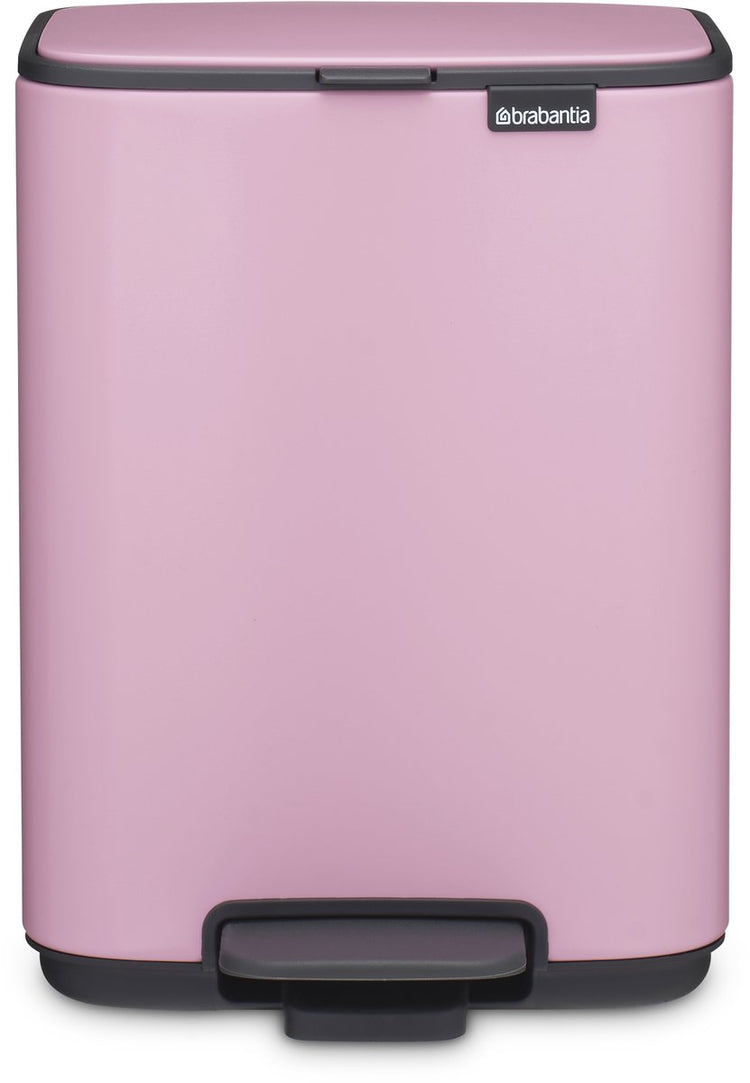 Poubelle à pédale Brabantia bo - 4 litres - salle de bain - rose lilas