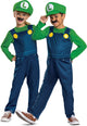 Déguisement Nintendo - Super Mario Bros, Luigi Elevated Fancy Dress Up, Taille S (4-6 ans), Enfant