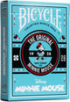 Bicycle Disney Classic Minnie Mouse - Cartes à jouer premium - Poker - Sous licence officielle - Créatifs
