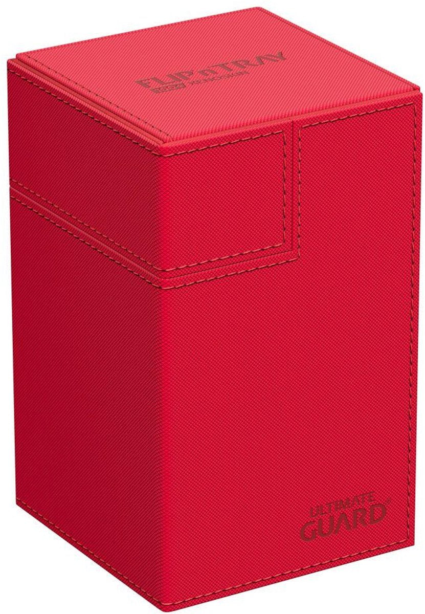 Ultimate guard flip'n'tray 100+ xenoskin - rouge