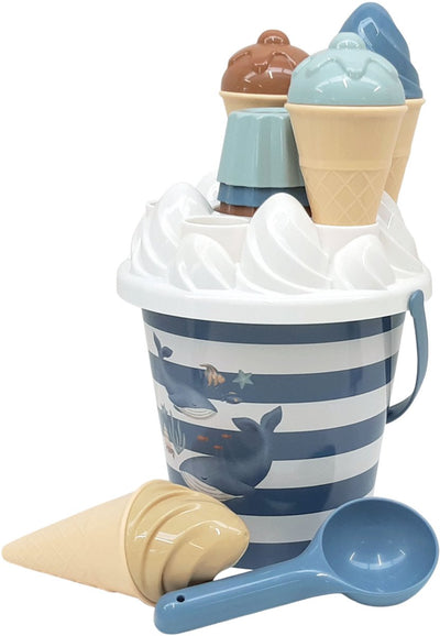 Rubo Toys Little Dutch Ocean World Ensemble de seaux à glace 14 pièces (2016376)