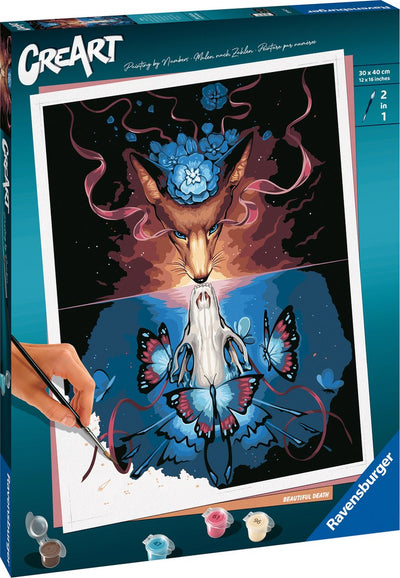 Ravensburger crainte peint par nombre belle mort
