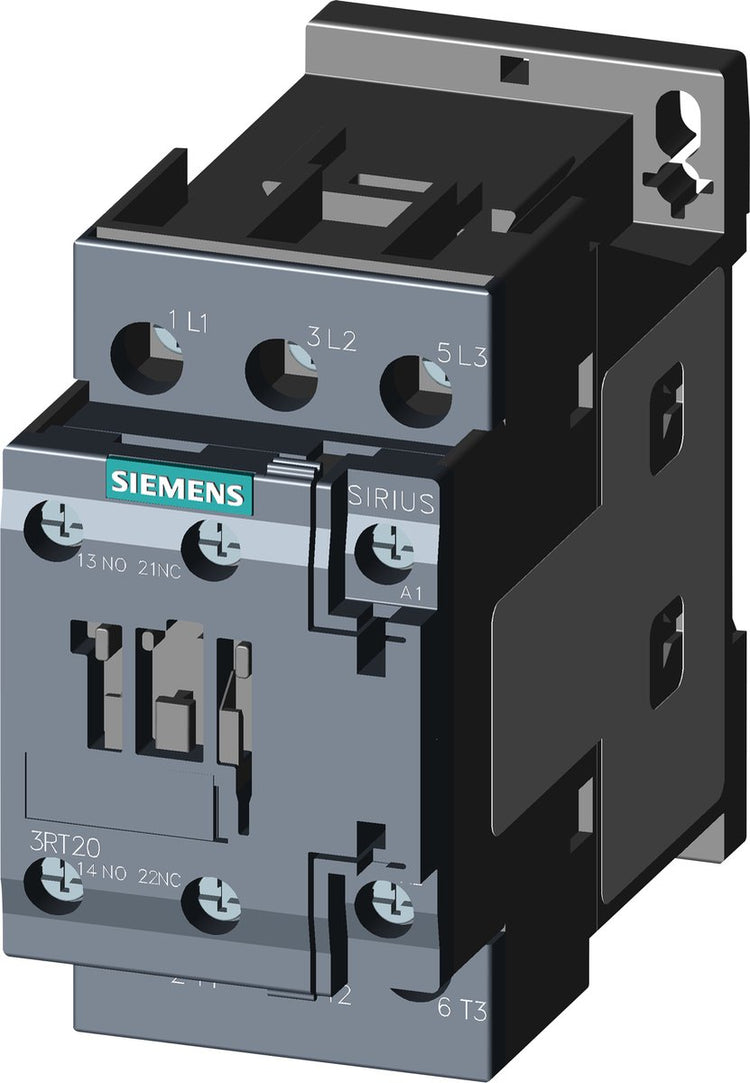 Contacteur Siemens 3rt2026-1ap00 3x non 11 kW 230 V AC 25 A avec contact auxiliaire 1 pièce(s)
