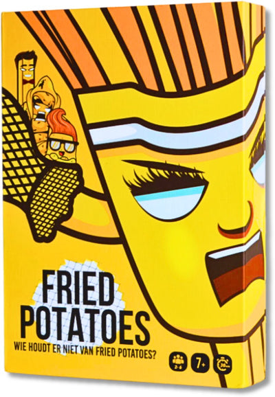 Pommes de terre sautées originales | jeu de cartes jeu de tours | jeu familial rapide pour une soirée de jeu | Version néerlandaise | 2 à 6 joueurs | ±25 minutes