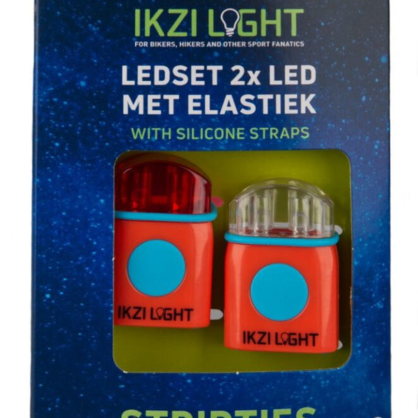 Kit d'éclairage IkziLight LED rouge Mini silicone (emballage à suspendre)