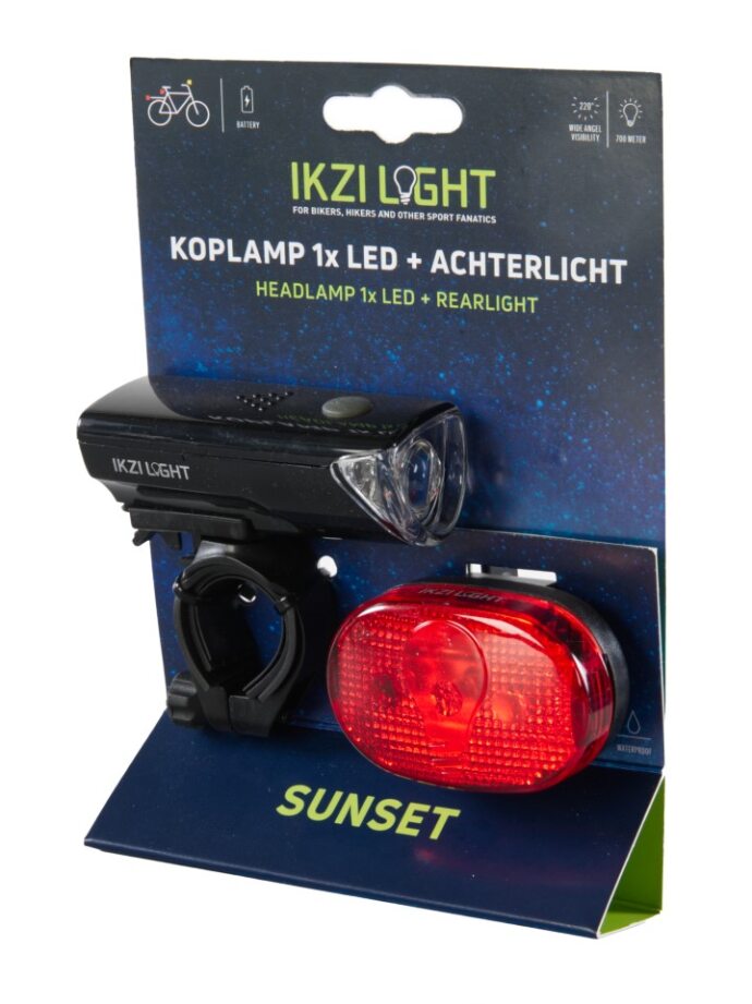 - Verlichtingsset The Sunset LED zwart