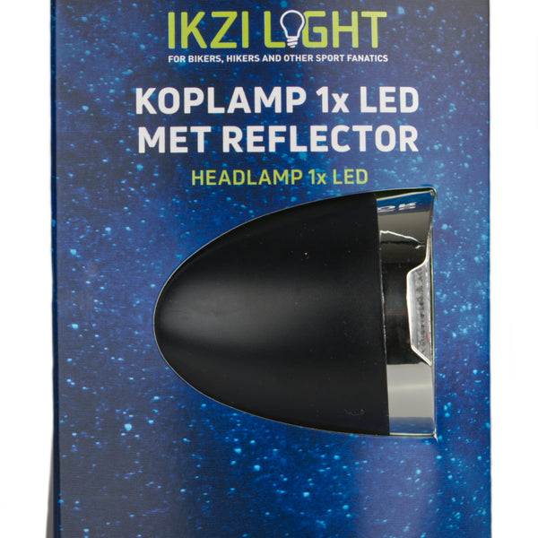 IKZI - Koplamp Retro JR 1x LED zwart