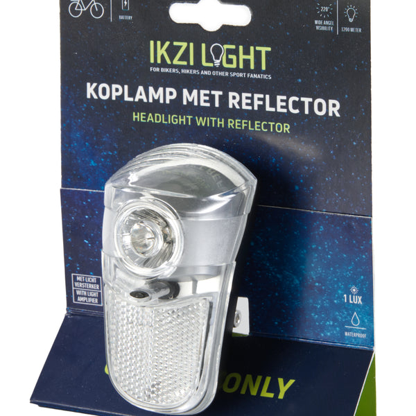 Ikzi - Ikzi Koplamp One Eye Only 1W-LED op kroonbout