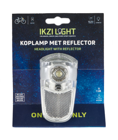 Ikzi - Ikzi Koplamp One Eye Only 1W-LED op kroonbout