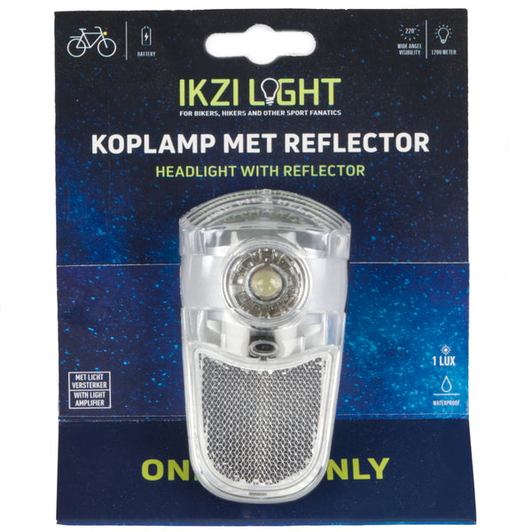 Ikzi - Ikzi Koplamp One Eye Only 1W-LED op kroonbout