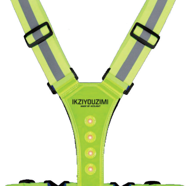 Ikzilight Reflection Sport and Safety Vest avec LED unique