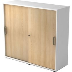 Bach armoire à portes coulissantes Hammerer 3fh chêne, blanc