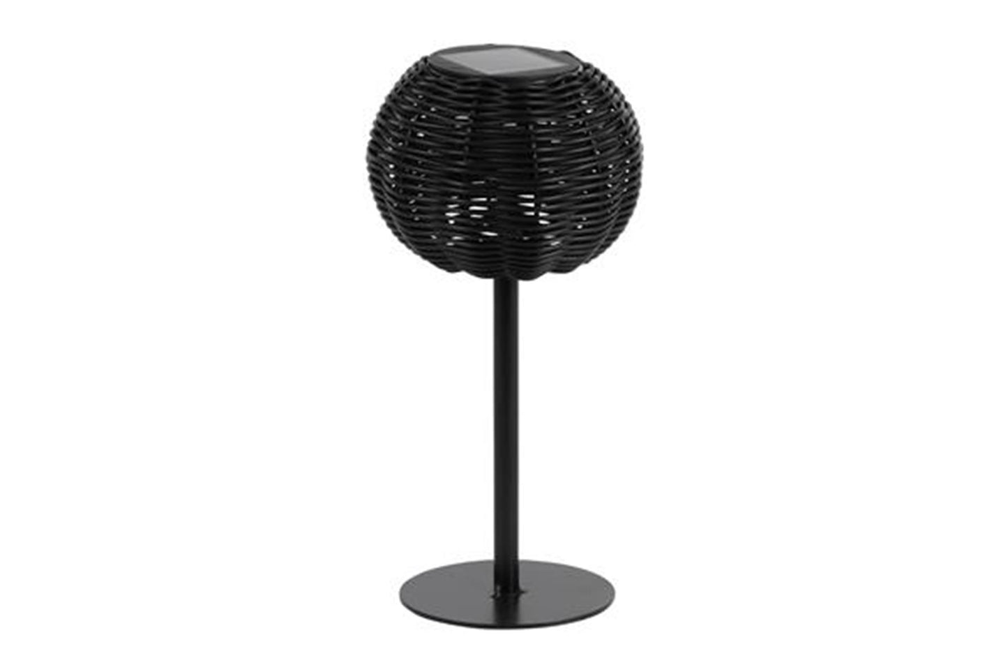 Lampe de table solaire Countryfield noire h30cm