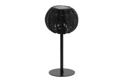Lampe de table solaire Countryfield noire h30cm
