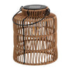 Lanterne solaire Countryfield marron h19cm