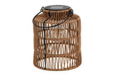 Lanterne solaire Countryfield marron h19cm - afbeelding 1