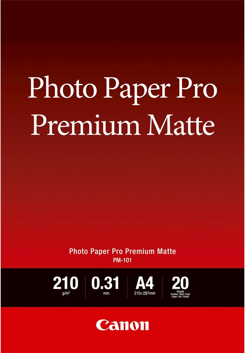 Canon 8657b005 paquet de papier photo a4