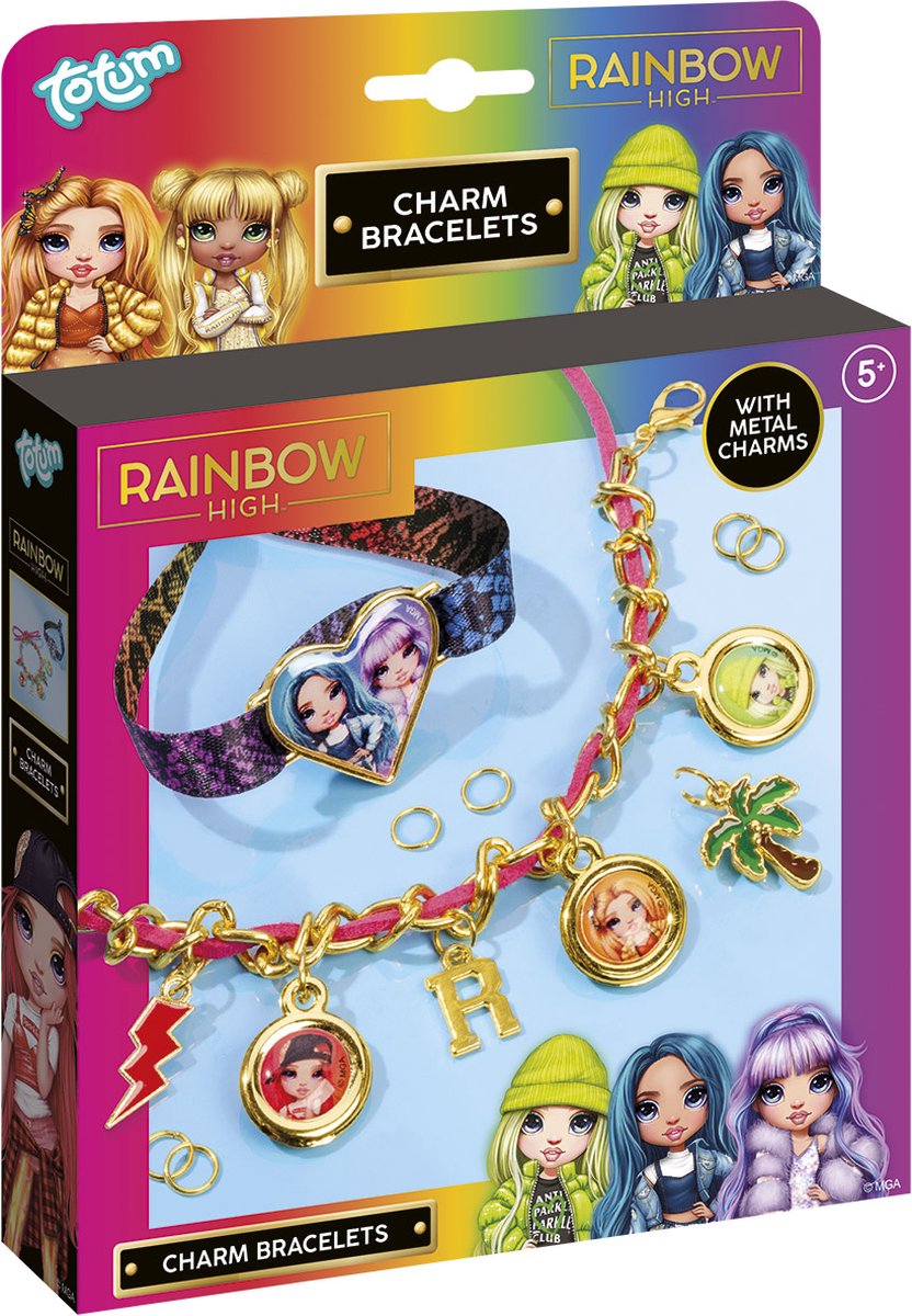 Bracelets à charme TOTUM RAINBOW HIGH