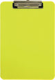 Porte-bloc Maul a4 transparent jaune fluo