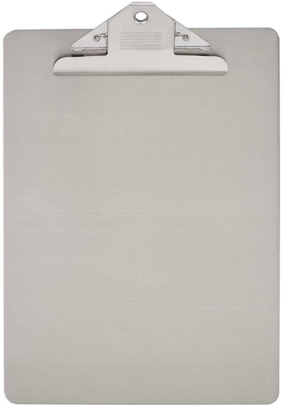 Maul porte-bloc acier a4 format portrait acier inoxydable métal argent