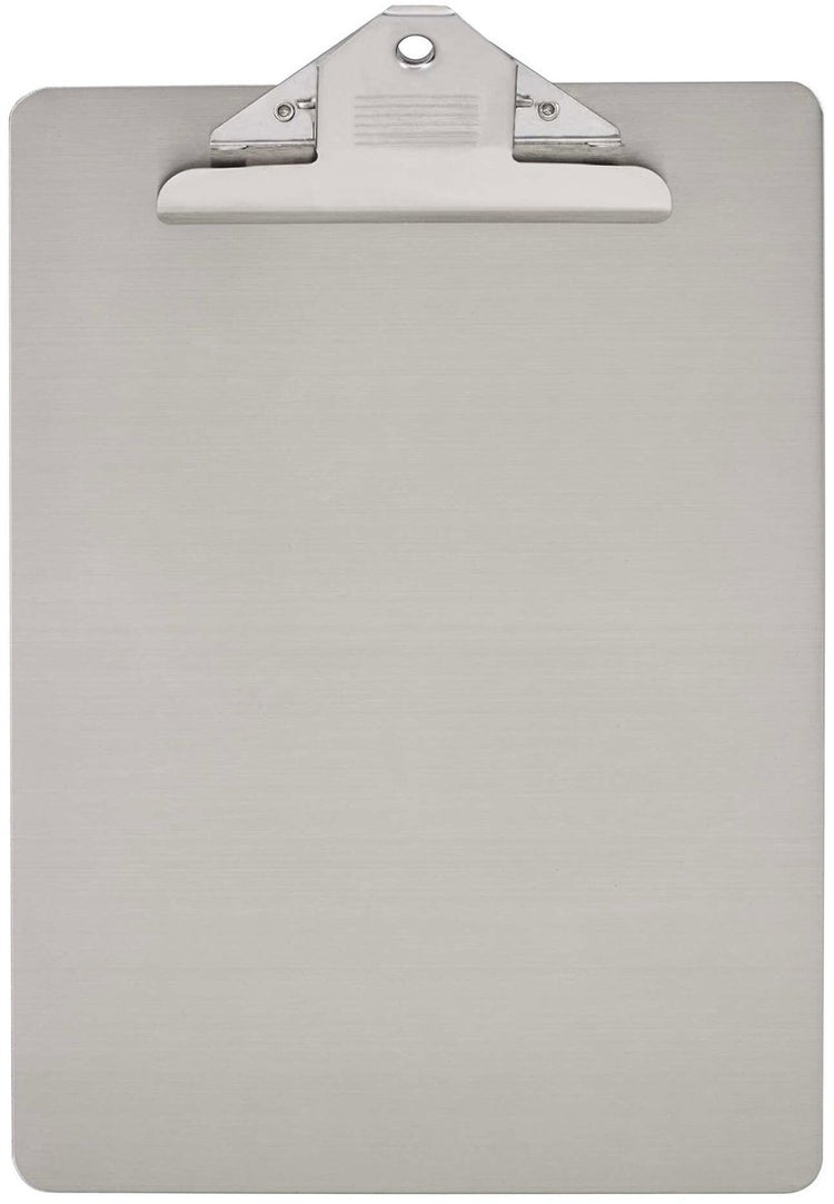 Maul porte-bloc acier a4 format portrait acier inoxydable métal argent