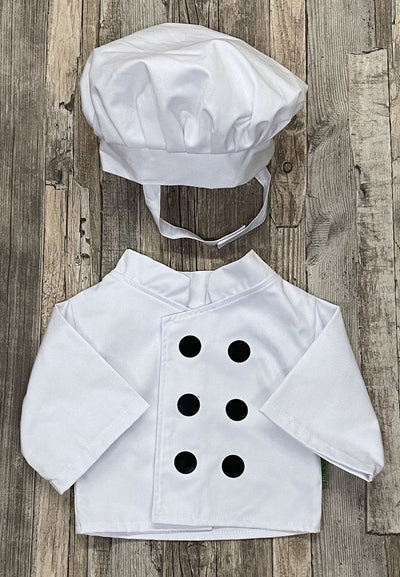 Living Puppets Vêtements de poupée Vêtements de chef 2 pièces pour marionnette à gants de 65 cm