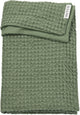 Couverture de berceau en coton gaufré Meyco - vert olive - 100x150cm - 1,0 tog