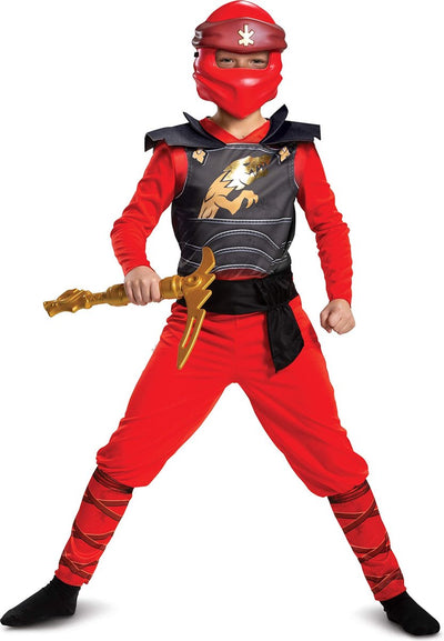 Déguisement vegaoo - costume héritage kai ninjago - lego enfant